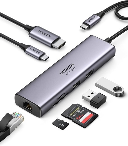 Ugreen revodok 107 usb hub - ugreen,