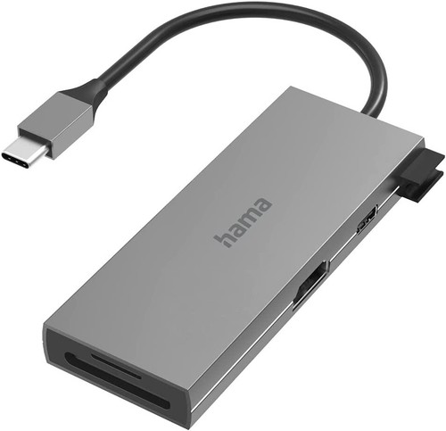 Hama 6in1 usb - usb-c, 3.2