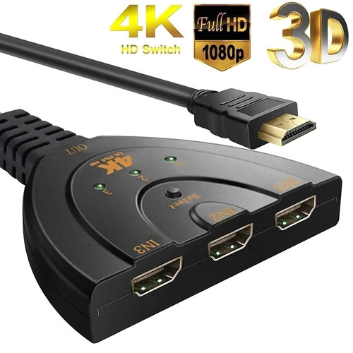 Hdmi 3in1 splitter adapter - hdmi,