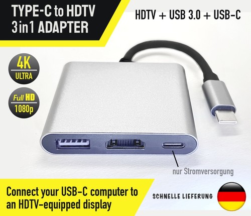 Digital hdmi typ c hub - 3, 1