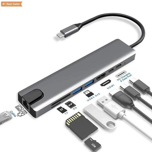 Usb hub 1 verteiler - 8-in-1,