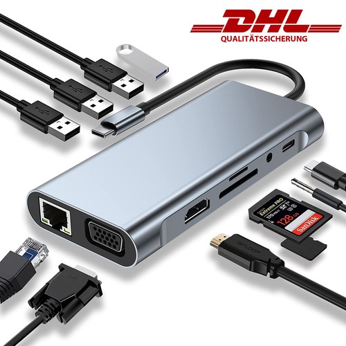 10in1 usb hub - hub, docking