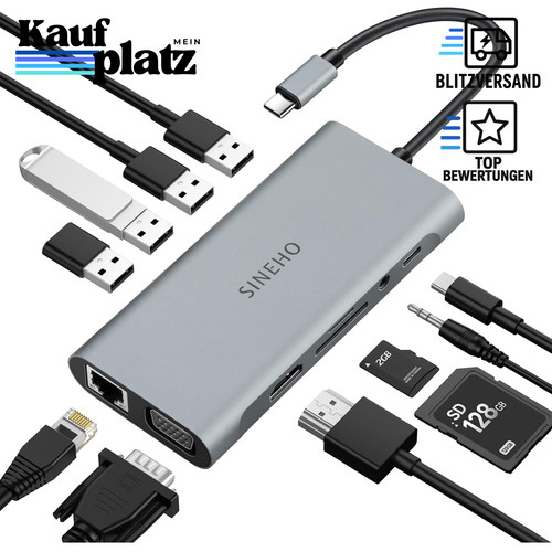 Usb hub hdmi 4k - c,