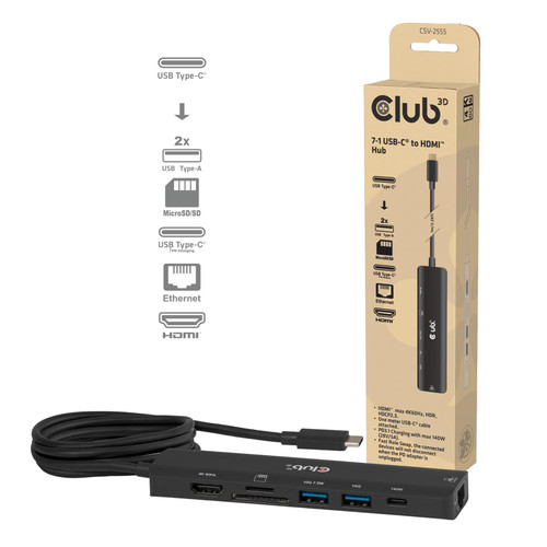 Club csv 2555 usb - 3d, 7-1