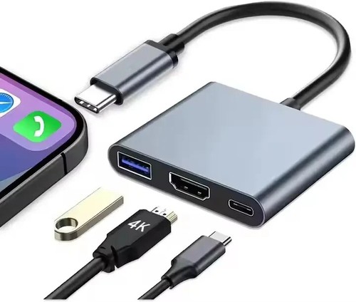 3in1 usb hub adapter - c,