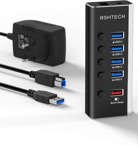 Rshtech aluminium usb hub - rshtech,