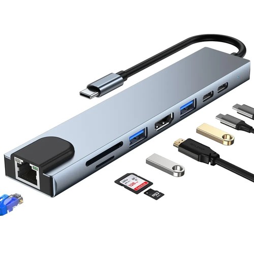 Usb hub 1 adapter 4k - hub,