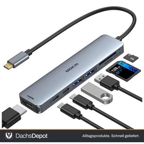 Usb hub 1 hdmi adapter - c,
