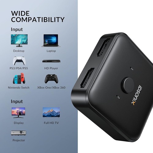 Hdmi 2in1 splitter switch - 2in1,