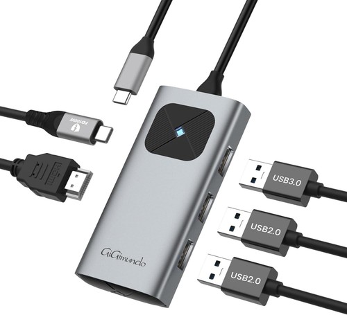 Usb hub docking station - usb, 5