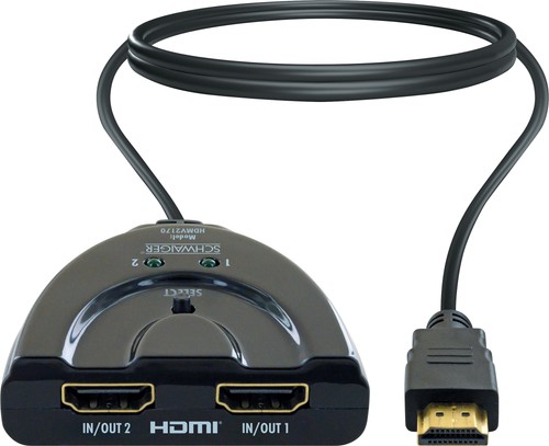Hdmi umschalter 2auf1 - hdmi,