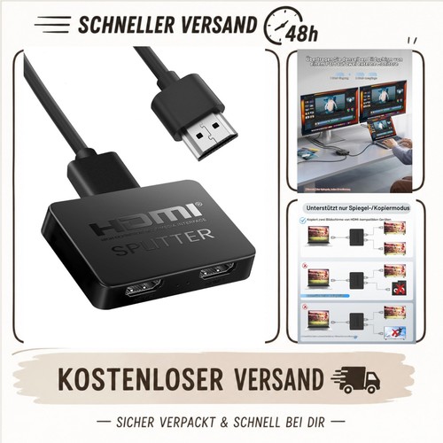 Hdmi splitter auf 4k - splitter,