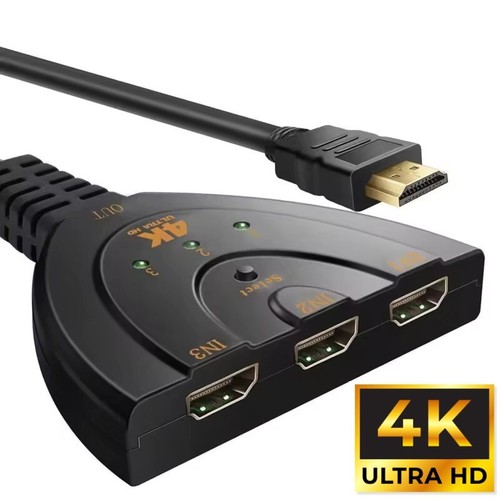 3in1 hdmi splitter switch - switch, 4k