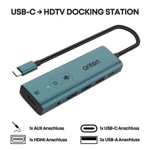 6in1 usb hub hdmi 4k - hub,